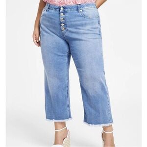 Michael Kors Selma Cropped Flare High-Rise Jeans